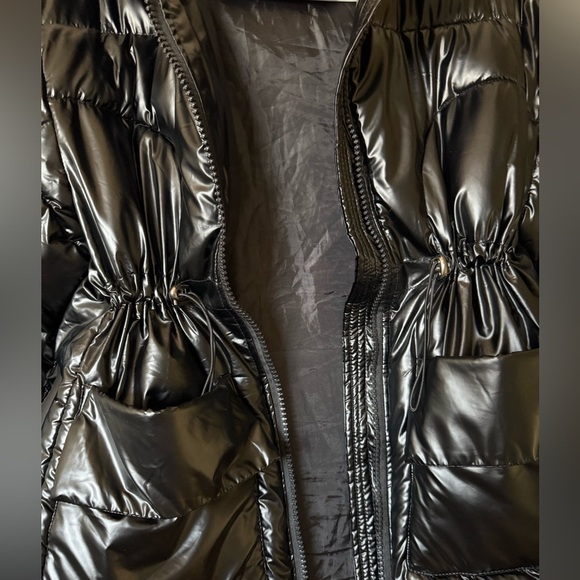 Black Puffer Jacket - Picture 3 of 7